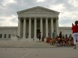 The U.S. Supreme Court Stock Footage