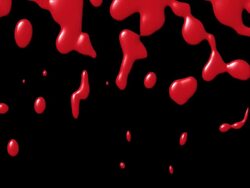 Dripping Blood Background Loop Stock Footage
