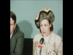 SYND 02-02-73 PUBLISHER ELIZABETH McDONALD MANNING CALLS FOR NIXON'S NOBEL PEACE PRIZE NOMINATION Instructional Video