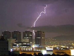 VOICED: Lightning strikes more than twice in Brazil News Clip
