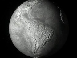 retro spinning globe Stock Footage