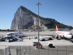 Spain Considers Gibraltar Border Fee Stock Footage