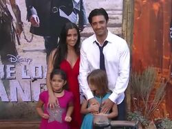 Gilles Marini and Carole Marini at "The Lone Range Stock Footage