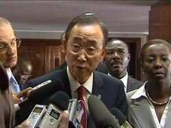 UN Secretary-General in Rwanda over threatened Sudan pullout News Clip