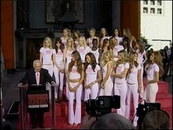 Models given key to city in Hollywood News Clip