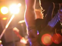 Rock band performing on stage. Tokyo, Japan Stock Footage