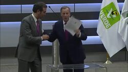 CLEAN : Mexico's governing party pick registers for presidential poll News Clip