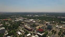 Aerial Idaho Boise Stock Footage