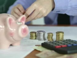 counting children of Finance Stock Footage