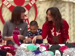 Samantha Cameron and Myleene Klass make Christmas jumpers for charity News Clip