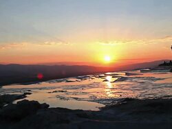 HD: Cotton Castle 'Pamukkale' Stock Footage