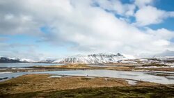 HD Time-lapse: Mountain Snaefellsnes Peninsula, Grundarfjordur Iceland Stock Footage