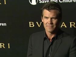 Josh Brolin at the Bulgari Fundraiser Benefitting Save The Children And Artists For Peace & Justice at Beverly Hills CA. (Footage by WireImage Video/GettyImages) Stock Footage