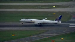 Aerials of planes landing at Heathrow Airport News Clip