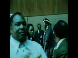 SYND 19 7 75 UGANDAN PRESIDENT, IDI AMIN ADDRESSES A MEETING OF THE ORGANISATION OF AFRICAN UNITY News Clip