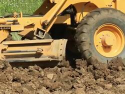 Motor grader. Stock Footage