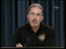 Briefing on launch of spacecraft to measure the sun News Clip