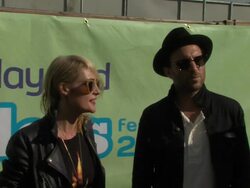 INTERVIEW: Metric on scoring the soundtrack for Cosmopolis, the challenges of making a film score at Wireless Festival 2012 on July 06, 2012 in London, England (Footage by WireImage Video/Getty Images) Stock Footage