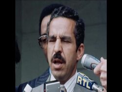 SYND 29 7 77 LIBYAN FOREIGN MINISTER AT ELYSEE PALACE Instructional Video