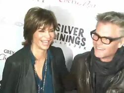 Lisa Rinna, Harry Hamlin at Silver Linings Playbook Los Angeles Premiere on 11/19/2012 in Beverly Hills, CA.(Footage by WireImage Video/Getty Images Entertainment Video) Stock Footage