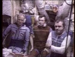 Space - Mir Crew Answers Students' Questions News Clip