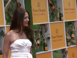 Catherine Malendrino at The Fifth Annual Veuve Clicquot Polo Classic Stock Footage