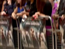 ATMOSPHERE:  Anna Karenina World Premiere Anna Karenina World Premiere at Odeon Leicester Square on September 04, 2012 in London, England (Footage by WireImage Video/Getty Images) Stock Footage
