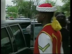 BARBADOS:  PRESIDENT BILL CLINTON ATTENDS CARIBBEAN SUMMIT News Clip