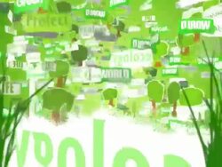 Green background. Loop Stock Footage