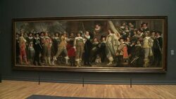 CLEAN : Rembrandts Night Watch goes home News Clip