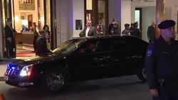 CLEAN : Kerry arrives in Vienna ahead of Syria summit News Clip