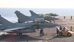 CLEAN : France strikes IS in Syria from newly deployed carrier: ministry News Clip