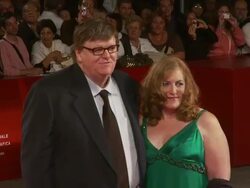 Capitalism: A Love Story Premiere: Venice Film Festival 2009 Stock Footage