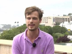 INTERVIEW: Matthew Gray Gubler on being too big of a coward to really be in the FBI at the 51st Monte-Carlo Television Festival - Matthew Gray Gubler Interview at Monte-Carlo . (Footage by WireImage Video/Getty Images Entertainment Video) Stock Footage