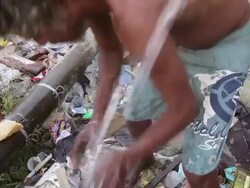 Favela of Mangueira Backdrop of Maracana Stadium In Rio De Janeiro Stock Footage