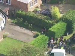 Home of Family Involved in French Shooting. News Clip