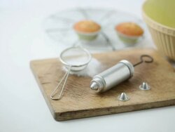 MS Shot of Vintage Icing equipment / London, United Kingdom  Stock Footage