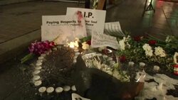 Memorial at Bangkok Bombing Shrine Stock Footage