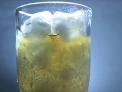 scotch on the rocks Stock Footage