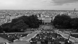 People Crowds Pan Stock Footage