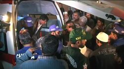 Journalists protest the killing of reporter at GEO News News Clip