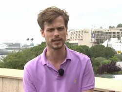 INTERVIEW: Matthew Gray Gubler on loving playing his character at the 51st Monte-Carlo Television Festival - Matthew Gray Gubler Interview at Monte-Carlo . (Footage by WireImage Video/Getty Images Entertainment Video) Stock Footage