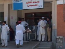 Simultaneous attacks on military convoy kill 18 News Clip