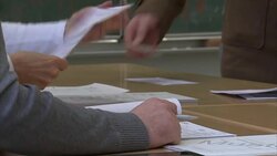 Germans cast their votes in regional elections News Clip