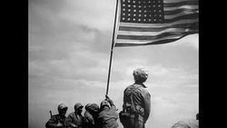 MOT 1945: BATTLE OF IWO JIMA: RAISING FLAG ON MOUNT SURIBACHI Instructional Video