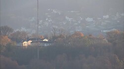 High shots over residential Johnstown News Clip