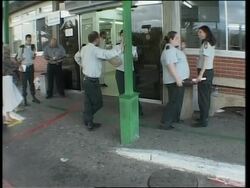 Daytime pictures of rocket attack on army base that injured 50 News Clip