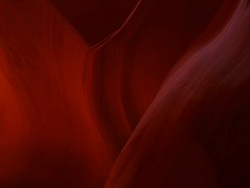 Close up of red walls of Canyon X / Canyon X, Arizona, United States,  Stock Footage