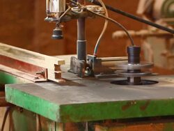 Cutting lumber Stock Footage