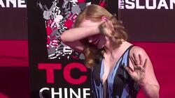 CLEAN : Hollywood honors Oscar nominee Jessica Chastain News Clip